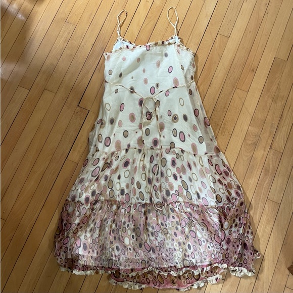 Beauvoir silk dress in size large see photos for flat measurements. - Picture 2 of 10